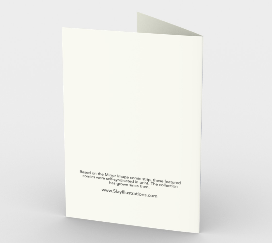 Finding Himself - Greeting Card