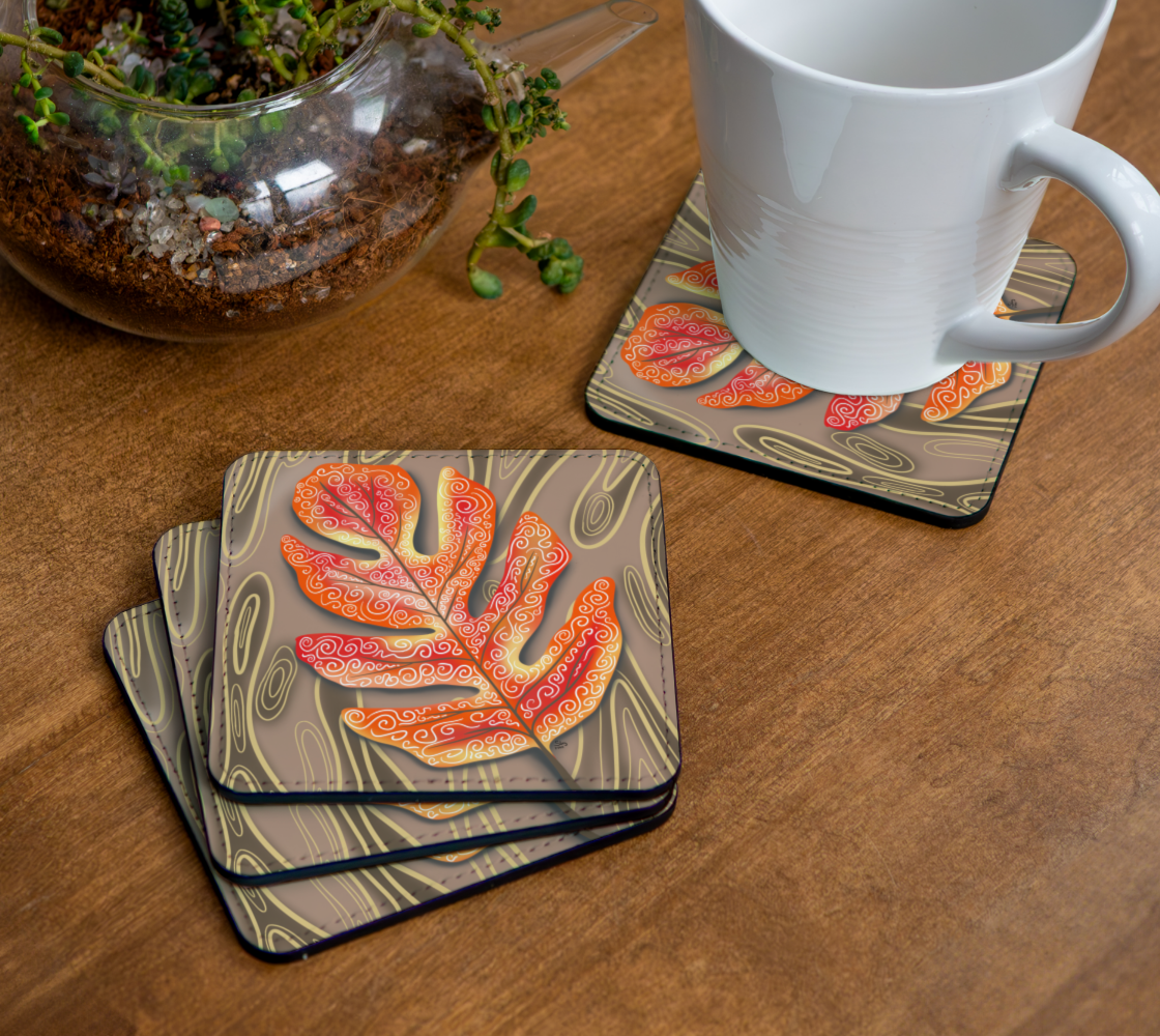 Scarlet Oak - Drink Coaster