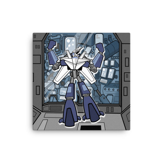 Flex Robot Illustration | Canvas - Canadian Inspired