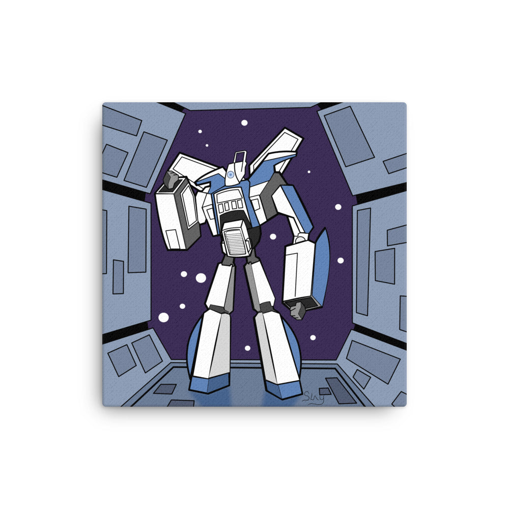 Meka Robot Illustration | Canvas -Canadian Inspired