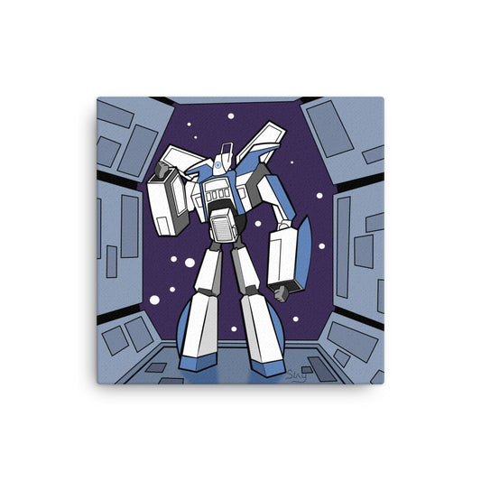 Meka Robot Illustration | Canvas -Canadian Inspired