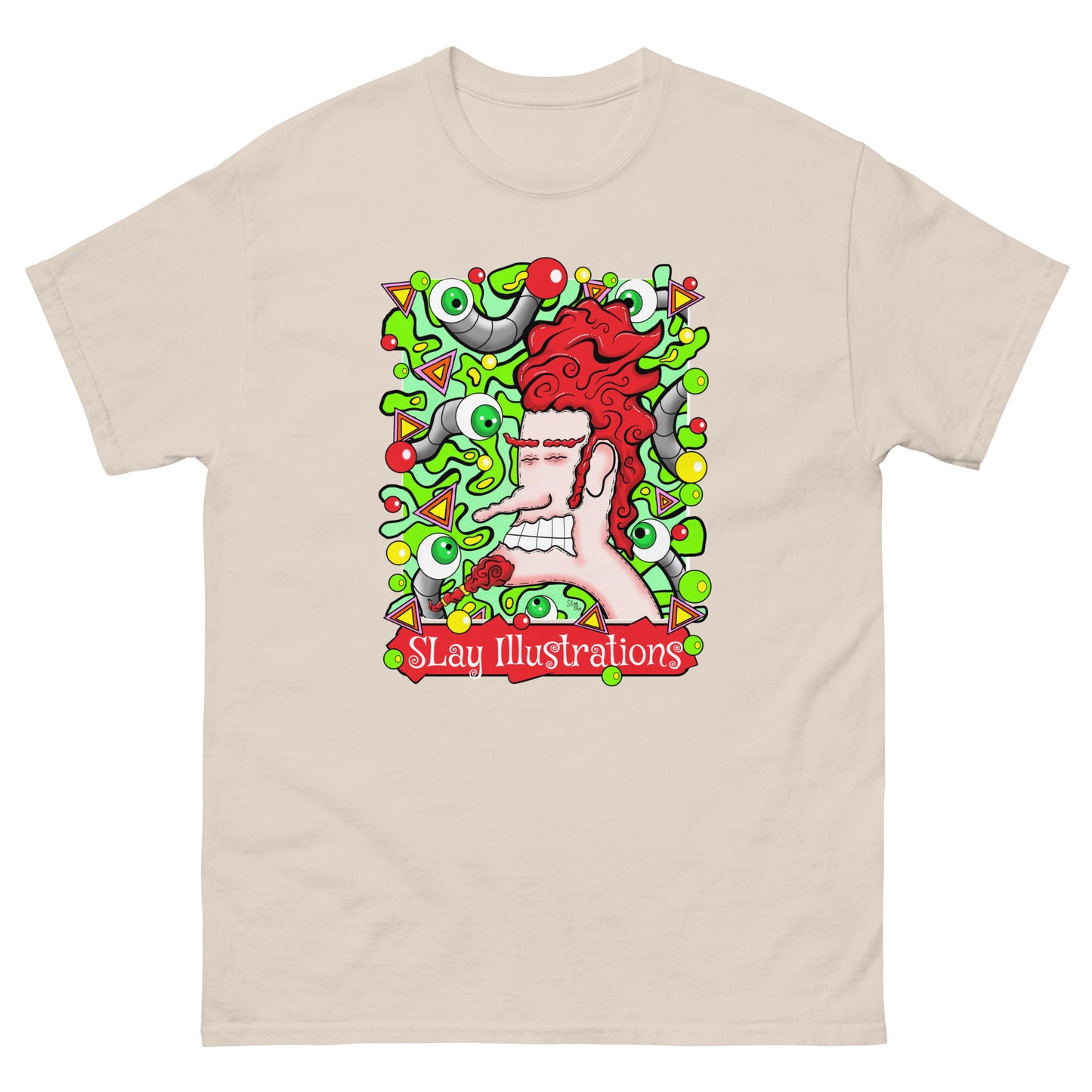 Anxious Adrian Unisex Tee Psychedelic