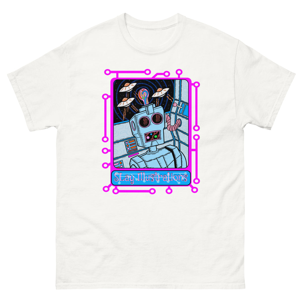 60s psychedelic streetwear tee