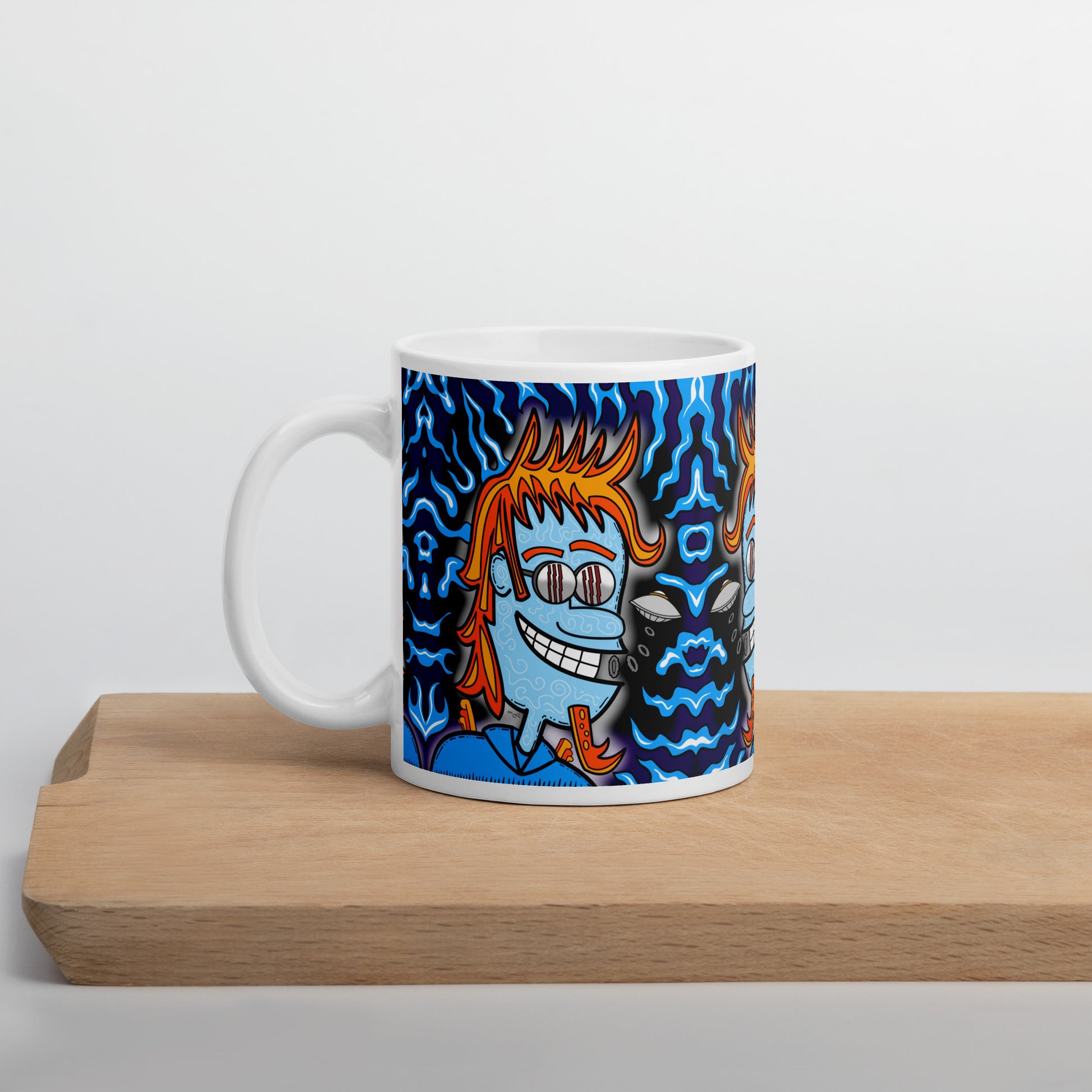 Groovy Gus Coffee Mug | Psychedelic Retro Drinkware