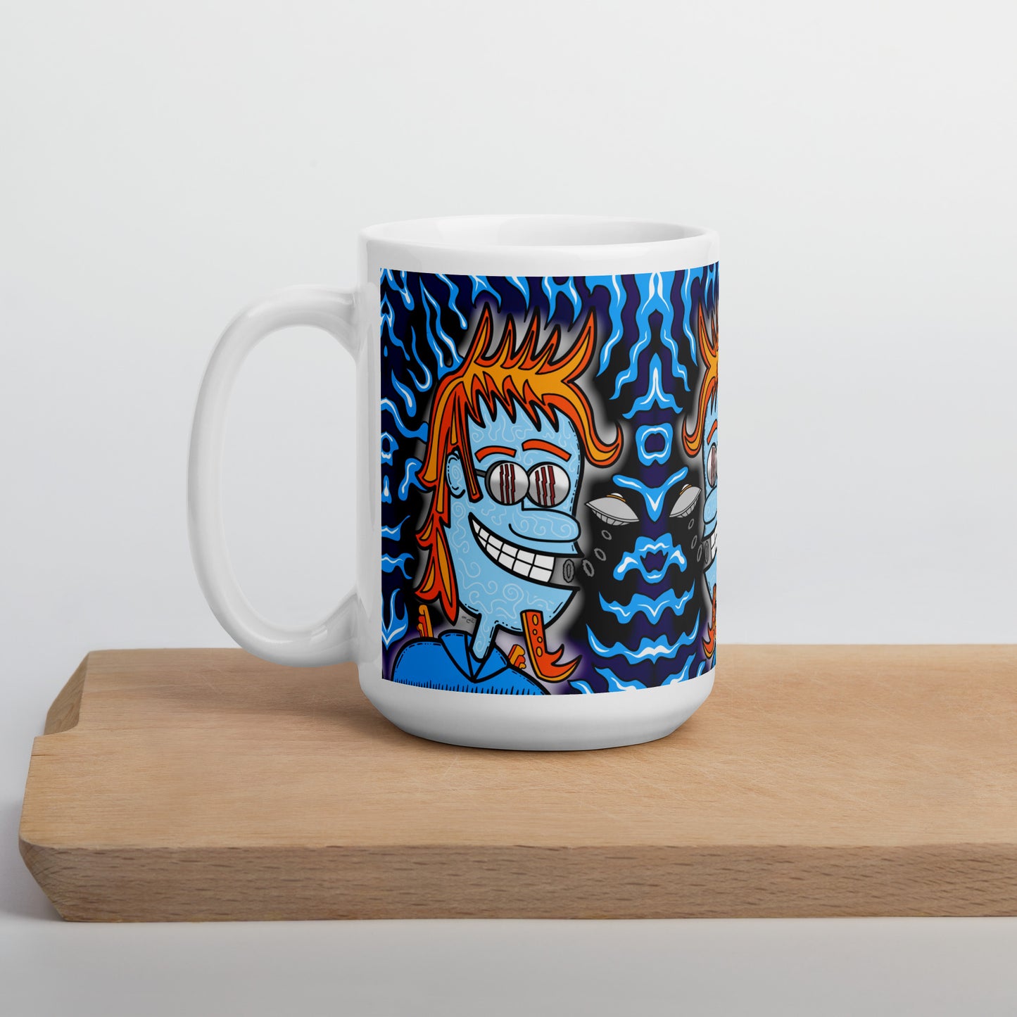 Groovy Gus Coffee Mug | Psychedelic Retro Drinkware