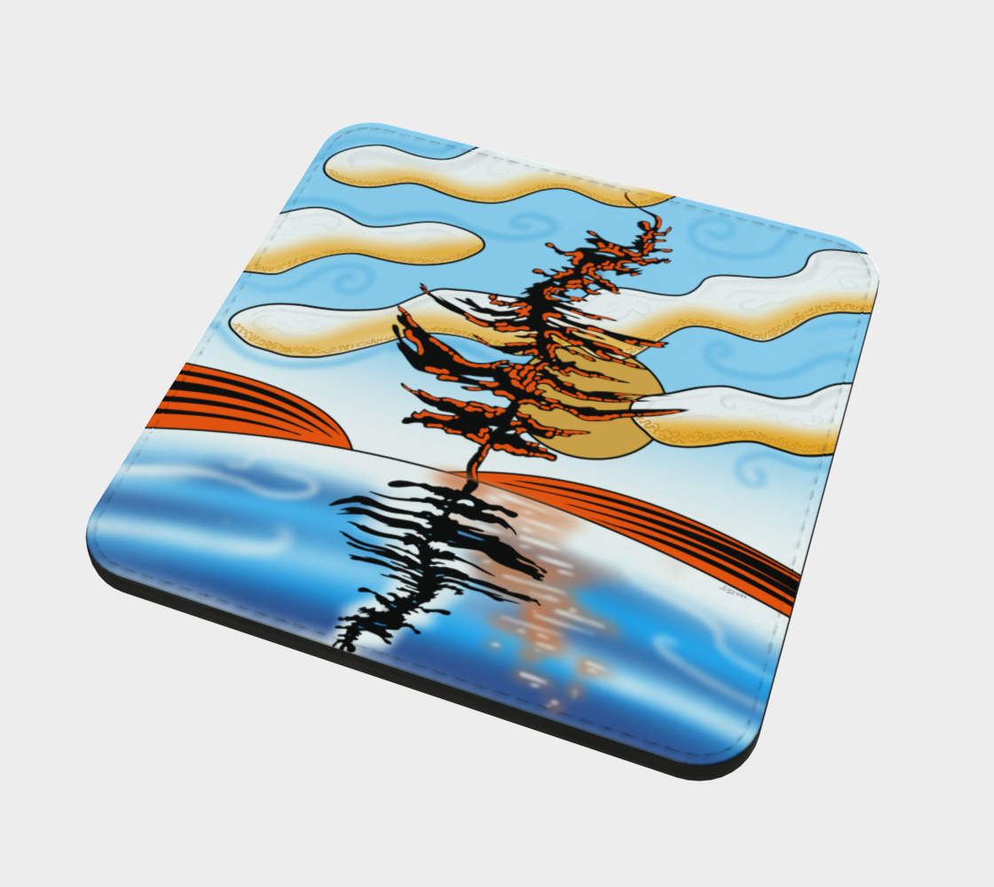 Shimmering Sunset - Drink Coaster