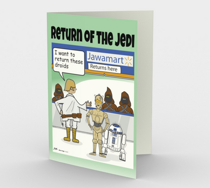 Return of the Jedi - Greeting Card