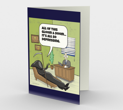 Gloom & Doom - Greeting Card