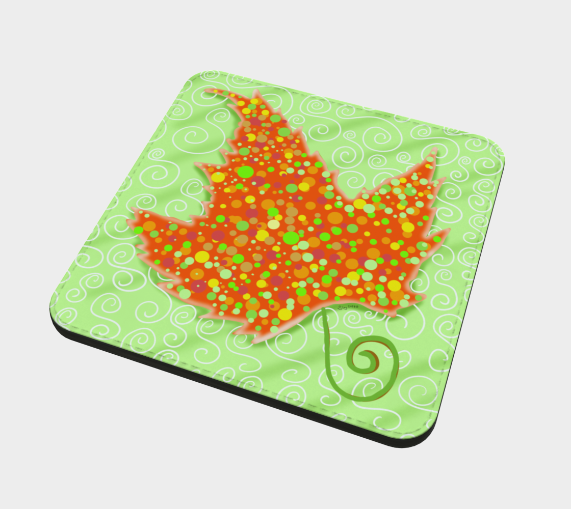 Surreal Maple - Drink Coaster