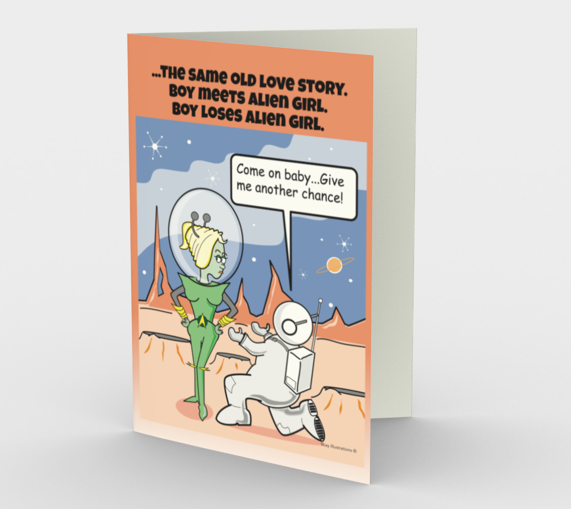 A love story - greeting card