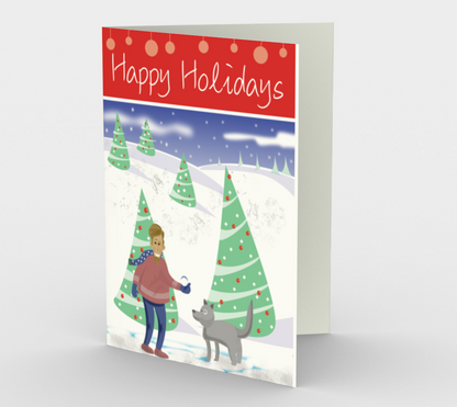 Happy Holidays - Greeting Card