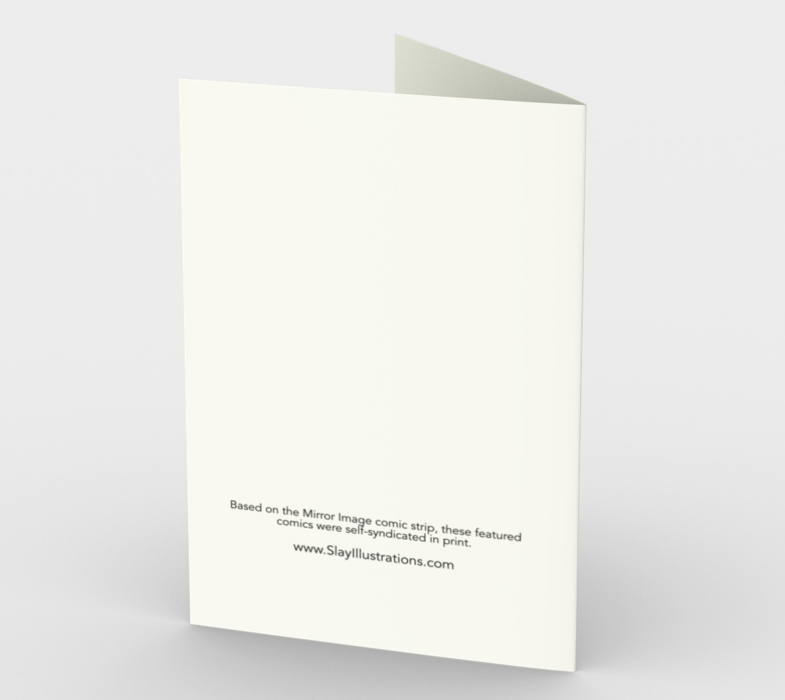Baroque Back Mountain - Greeting Card