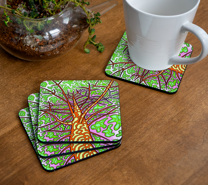 Chippewa River Tree - Drink Coaster