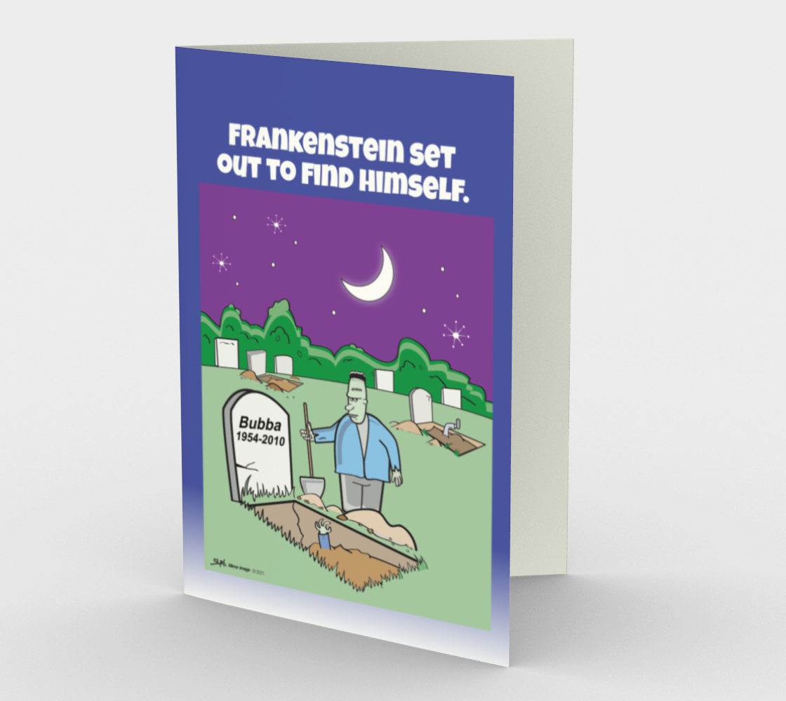 Finding Himself - Greeting Card