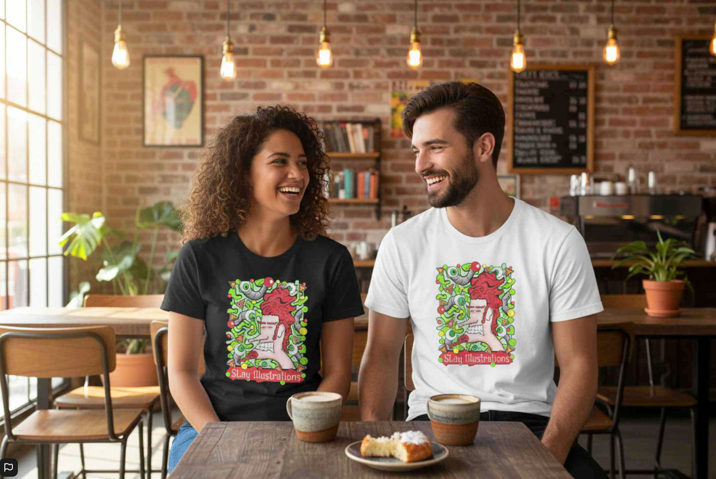 Anxious Adrian Unisex Tee Psychedelic 