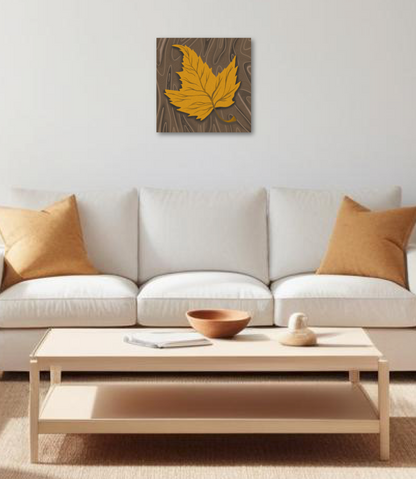 Autumn Splendor Canvas Print   Fall Illustration