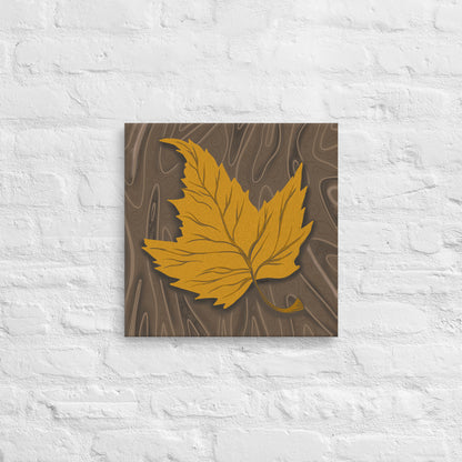 Autumn Splendor Canvas Print   Fall Illustration