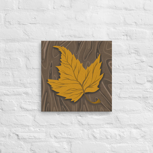 Autumn Splendor Canvas Print   Fall Illustration