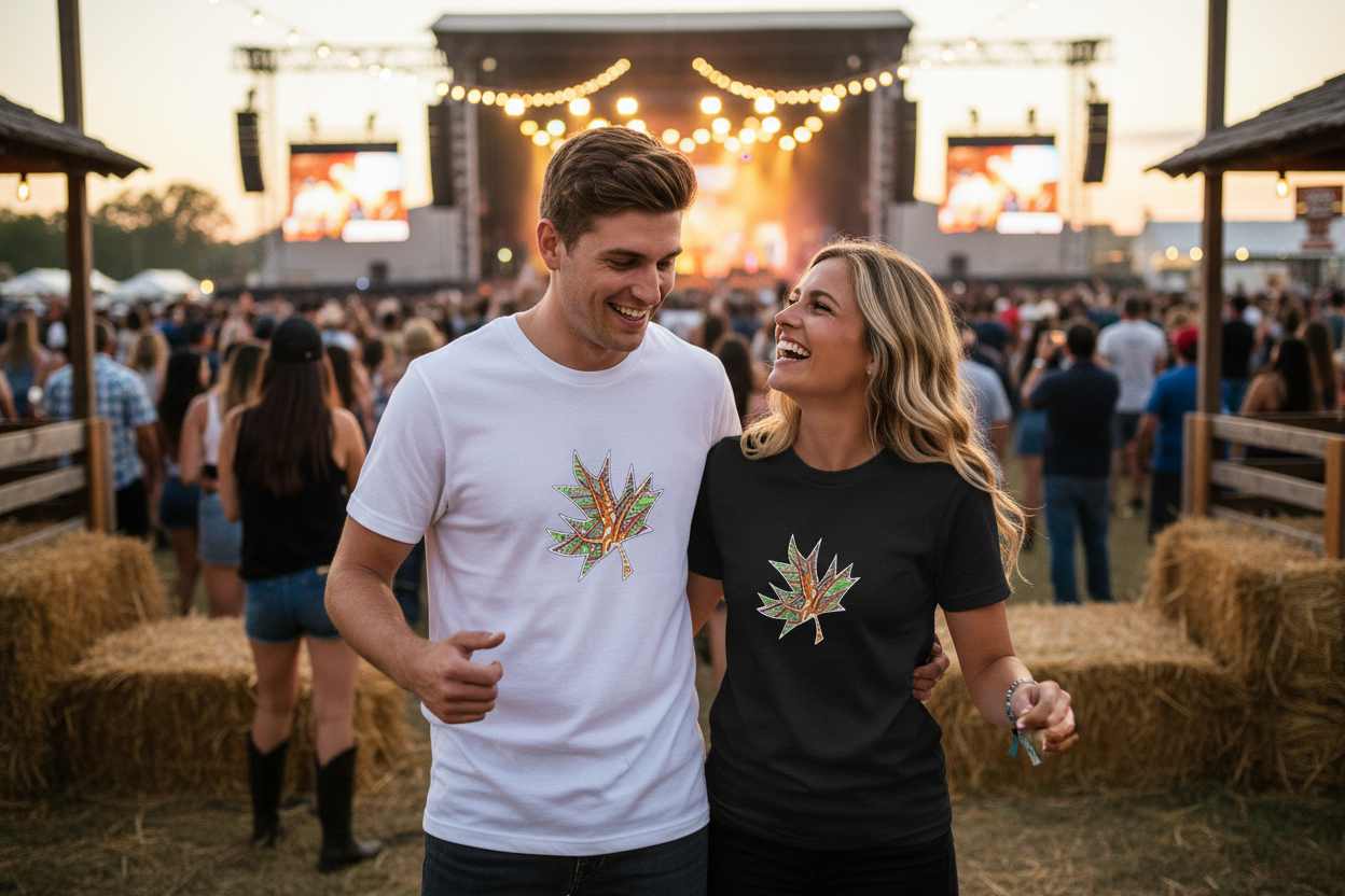 Chippewa Maple Leaf - Unisex T-Shirt Streetwear