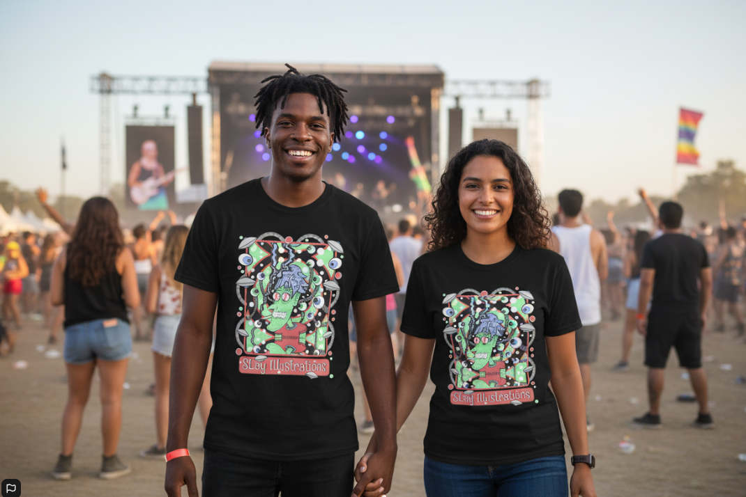 Crazy Carter Groovy T-Shirt Retro Streetwear