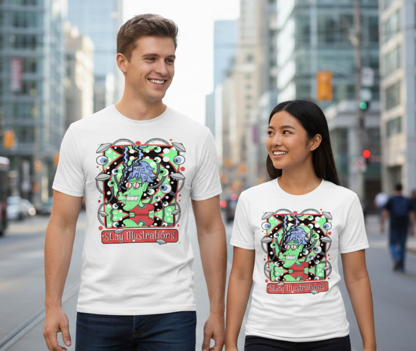 Crazy Carter Groovy T-Shirt Retro Streetwear