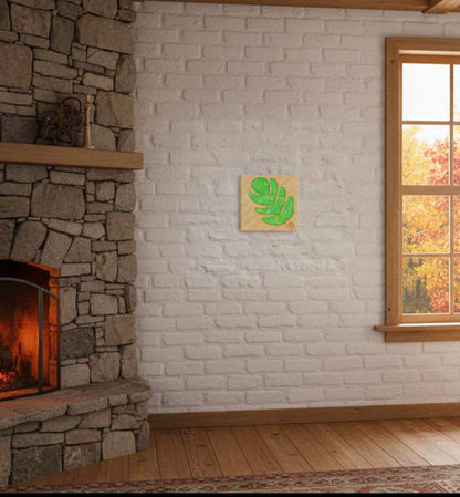 Magnificent Oak Canvas Print   Autumn Illustration