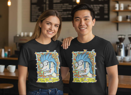 Flying Saucer Johnny - Groovy T-Shirt Unisex Classic Tee