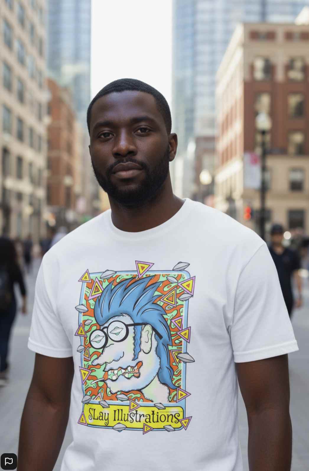 Flying Saucer Johnny - Groovy T-Shirt Unisex Classic Tee