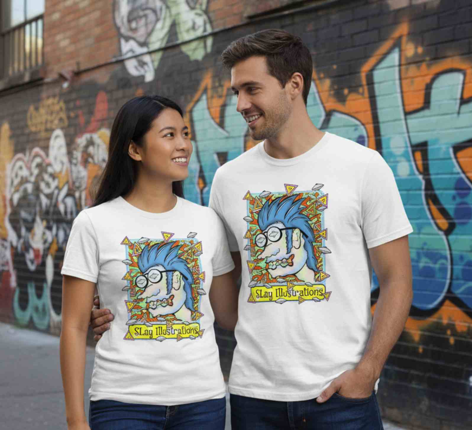 Flying Saucer Johnny - Groovy T-Shirt Unisex Classic Tee