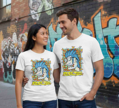 Flying Saucer Johnny - Groovy T-Shirt Unisex Classic Tee