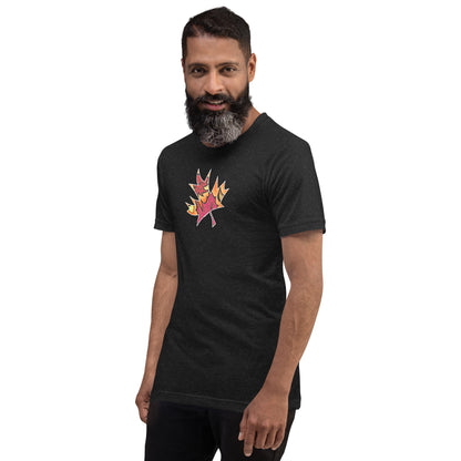 Haliburton maple leaf unisex t-shirt