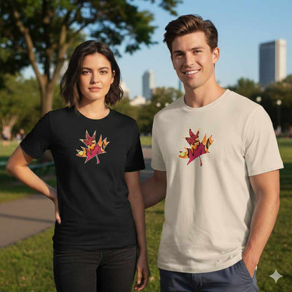 Haliburton maple leaf unisex t-shirt