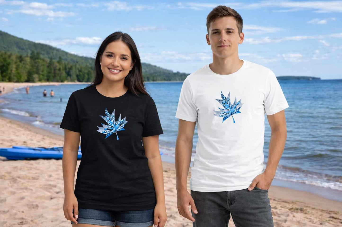 Sky Full of Stars Maple Leaf - Unisex T-Shirt Streetwear