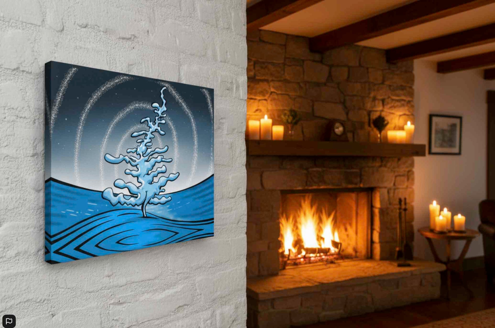 Sky Full of Stars - Canvas Print Modern Wall Art