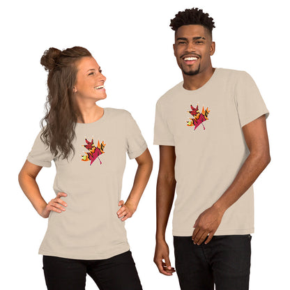 Haliburton maple leaf unisex t-shirt