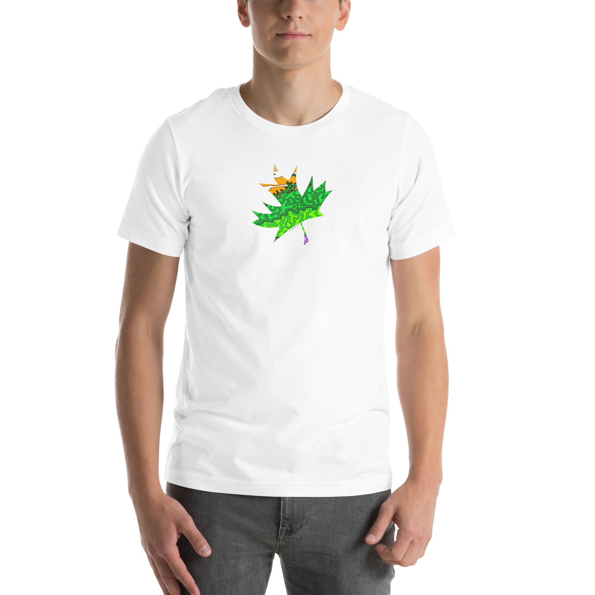 Whiskey Bay Maple Leaf - Unisex T-Shirt Streetwear