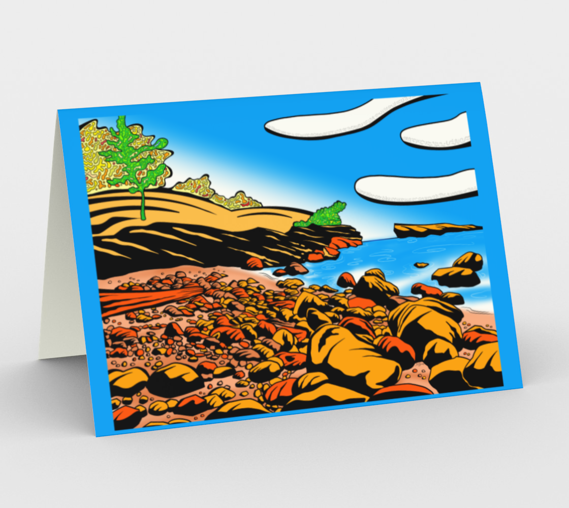 Pancake in Transition_Greeting Card