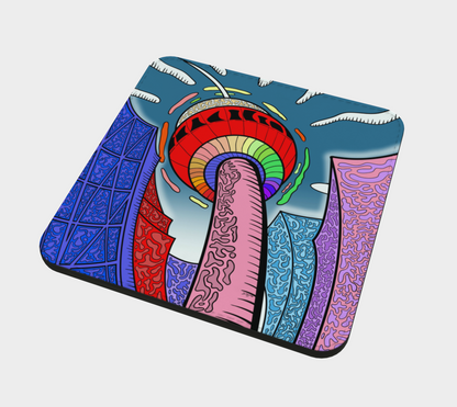 Calgary Tower - Drink Coaster