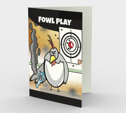 Fowl Play - Greeting Card