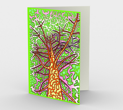 Chippewa River Tree - Greeting Card