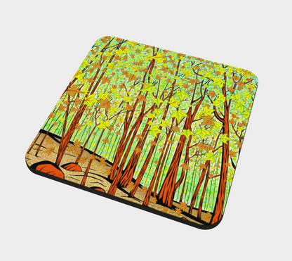 Deep into Fall - Drink Coaster