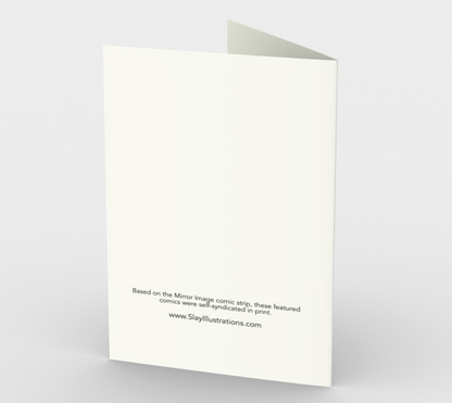 Baroque Back Mountain - Greeting Card