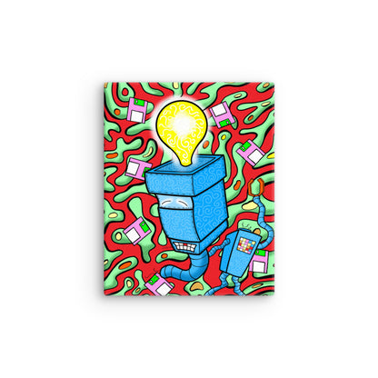 8-Bit Trippin Canvas Print