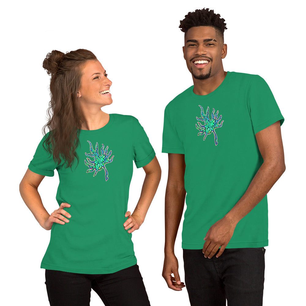 Trippy Maple Leaf T-Shirt Retro Canadian Fashion