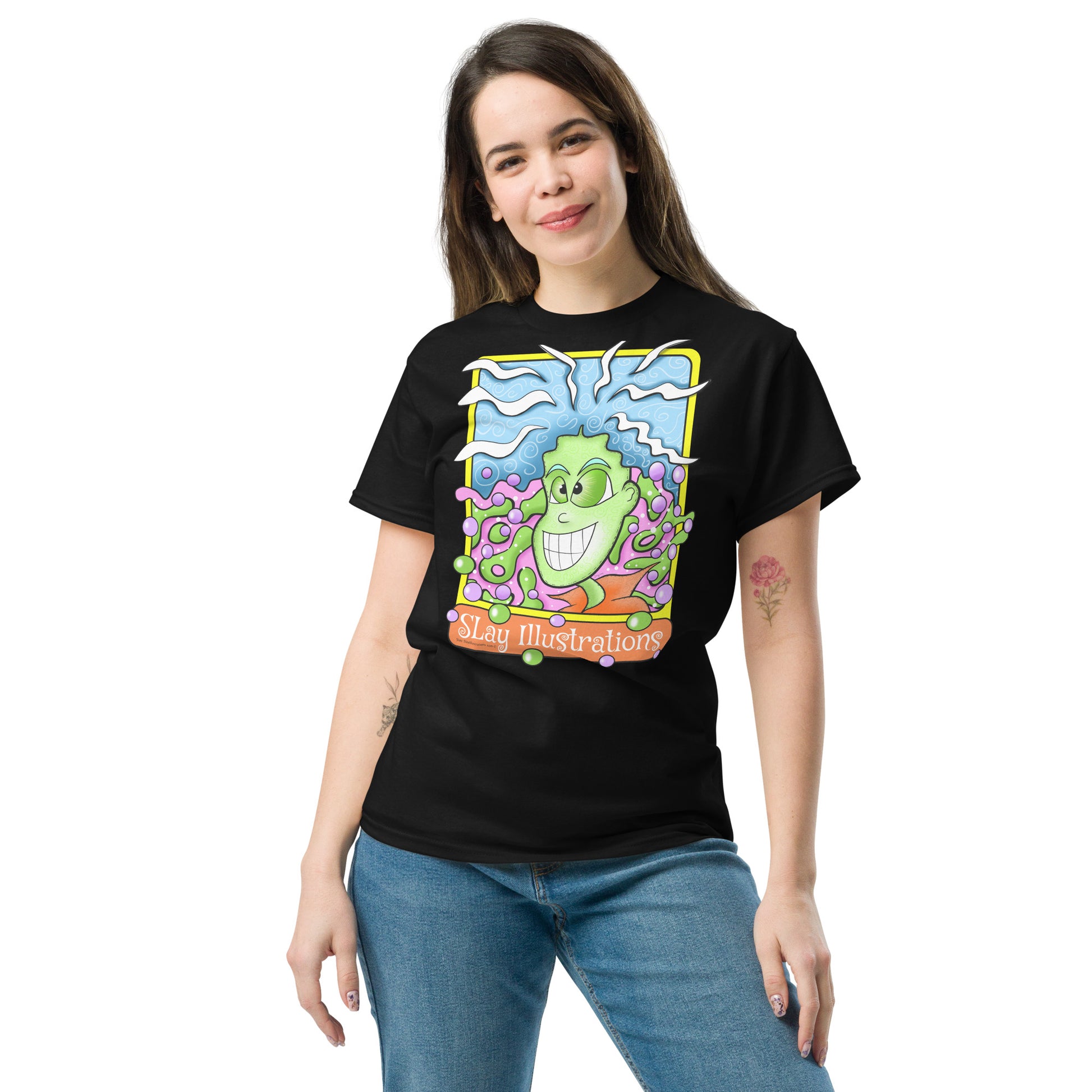 Green Gabriela - Groovy T-Shirt - Unisex classic tee | 60s Psychedelic Streetwear | Canadian Made