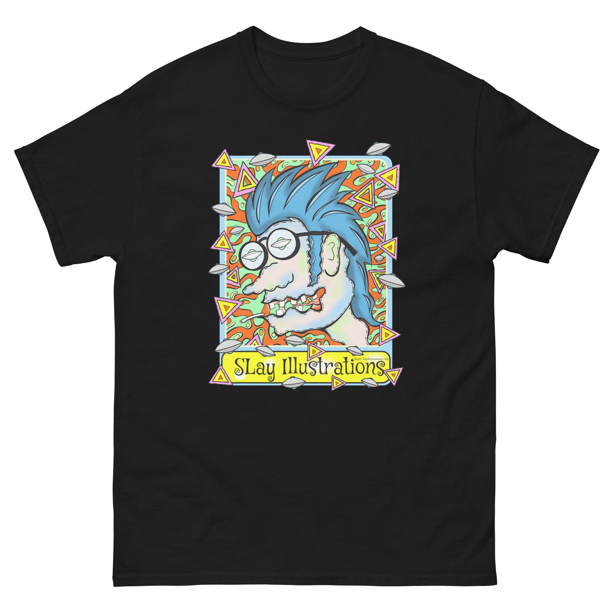 Flying Saucer Johnny - Groovy T-Shirt Unisex classic tee | 60s Psychedelic Streetwear | Canadian Made
