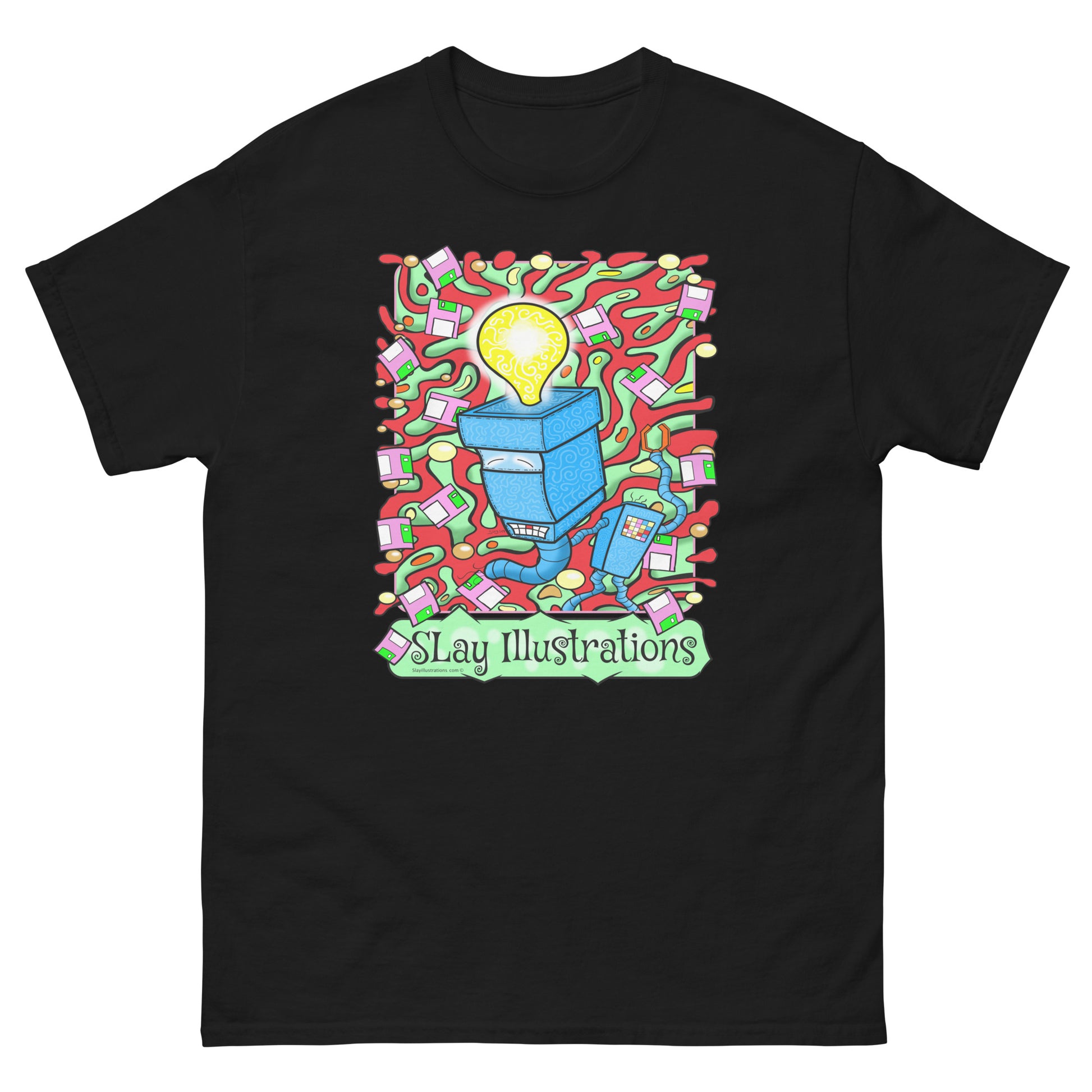 8-Bit - Trippin - Unisex classic tee | 60s Psychedelic Streetwear | Canadian Made