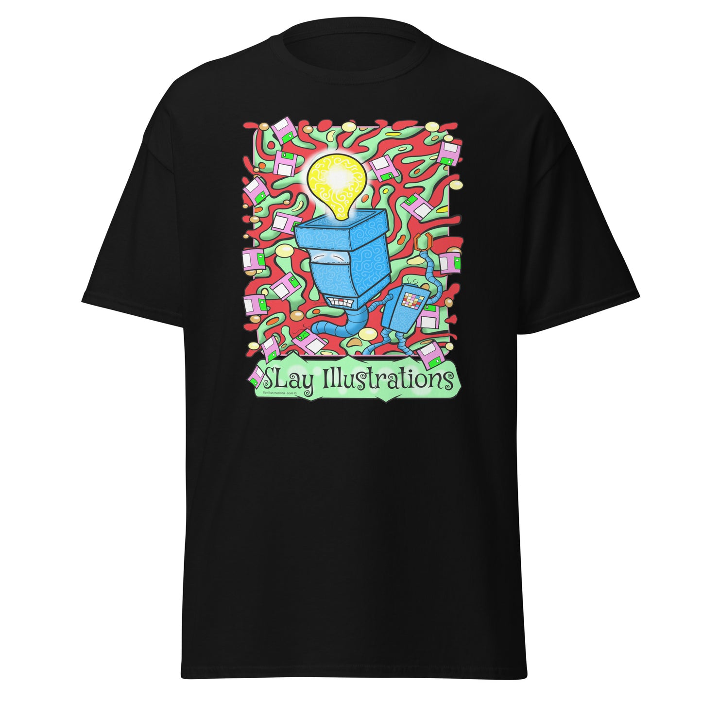 8-Bit - Trippin - Unisex classic tee | 60s Psychedelic Streetwear | Canadian Made