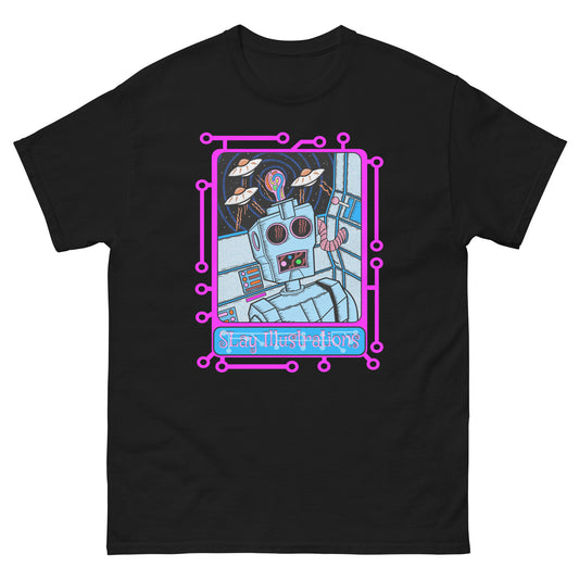 8-Bit Recharge - Unisex classic tee | 60s Psychedelic Streetwear | Canadian Made