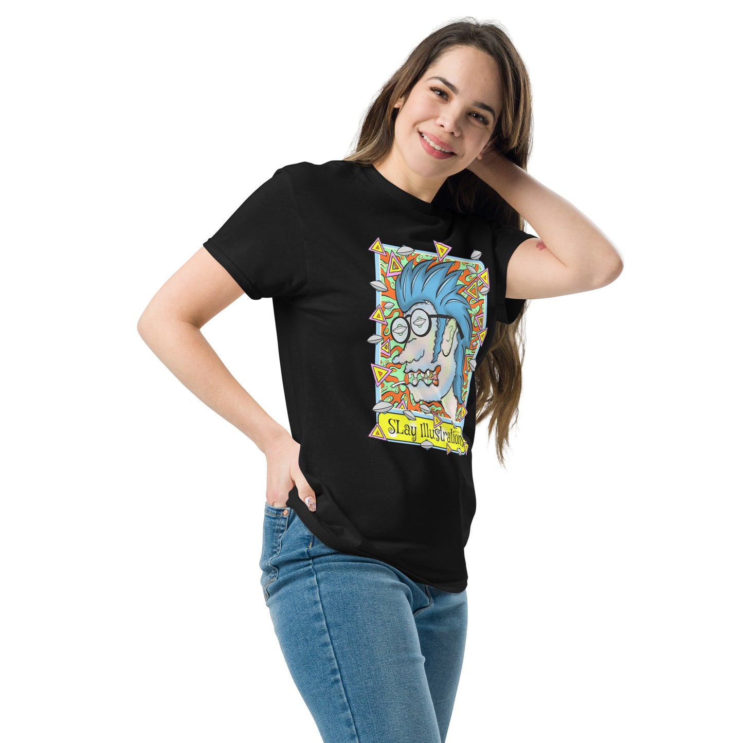 Flying Saucer Johnny - Groovy T-Shirt Unisex classic tee | 60s Psychedelic Streetwear | Canadian Made